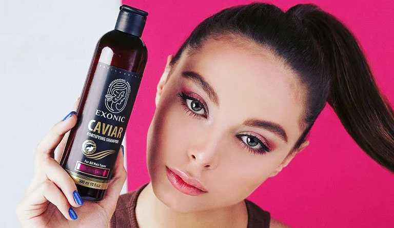 شامپو تقویت کننده عصاره خاویار اکسونیک